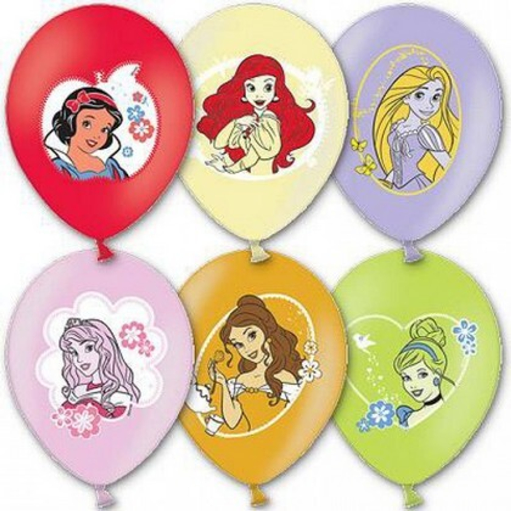 Шар с рисунком 14" Дисней Принцессы