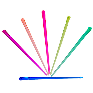 Пика пласт."Булава цветная " 85мм 1/400шт