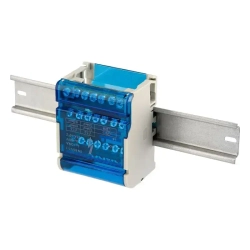 Шина нулевая, кросс-модуль 4x7, для DIN-рейки