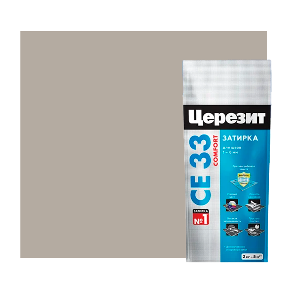 CE 33/2, Затирка 2-5мм S(серый)