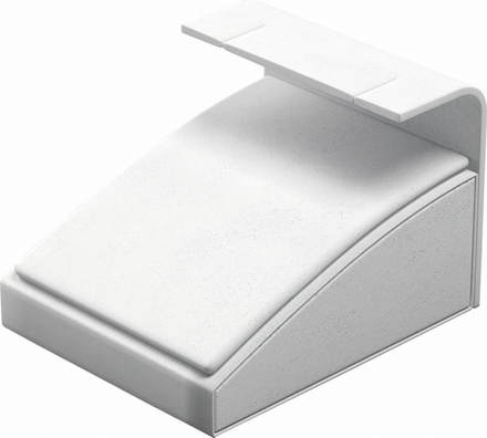 Подставка для серег/наклонная/2 прорези на планке