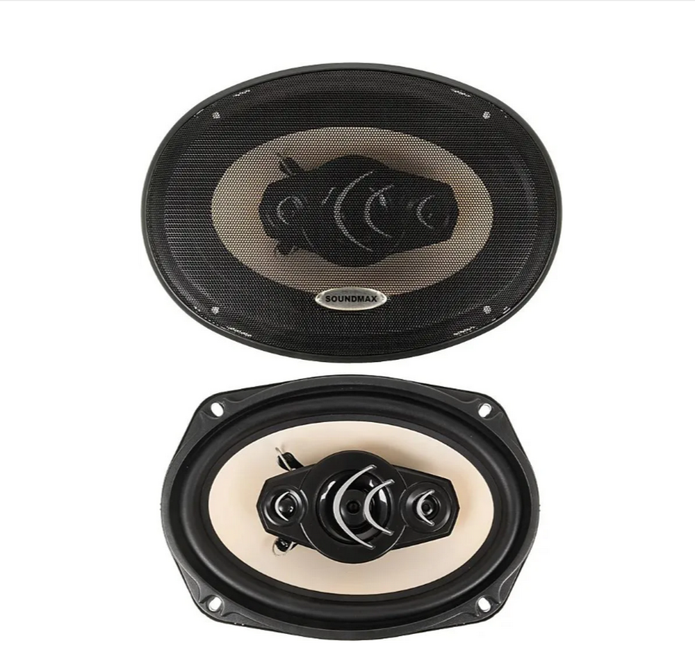 Автоколонки Soundmax SM-CSA 694 (6x9 дюйм.) 2шт. сетки.