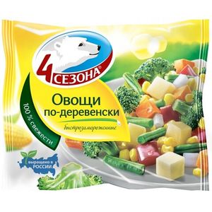 ОВОЩИ ПО-ДЕРВЕНСКИ 400ГР 4СЕЗОНА