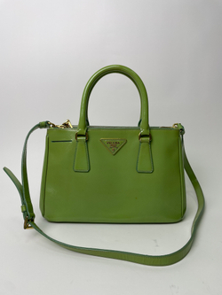 Сумка Prada Double Zip Tote Vernice Saffiano small