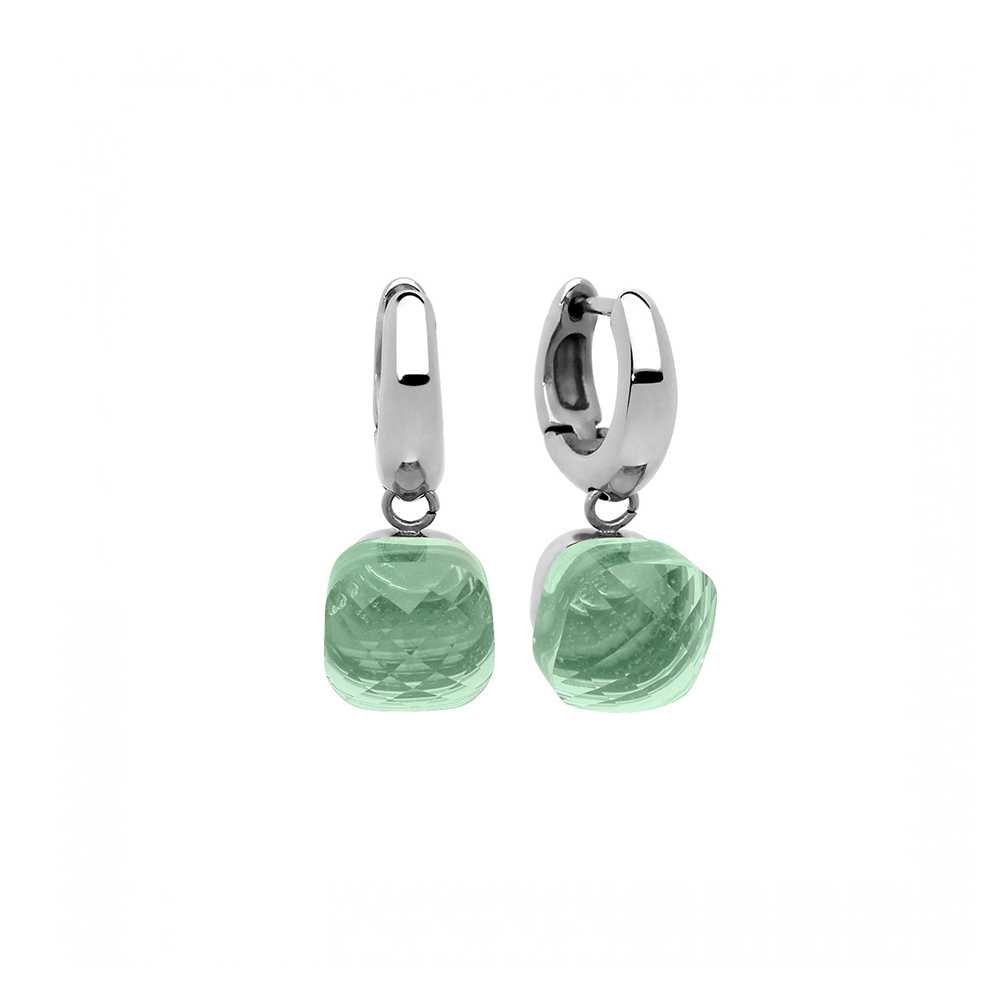 Серьги Qudo Firenze chrysolite 300033 G/S
