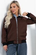 Бомбер Эшли (шоколад) Б12777-41М LT Collection