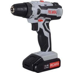 Дрель-шуруповерт аккумуляторная ДА-14-2Л Ресанта