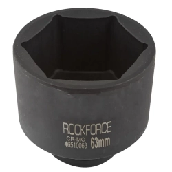 Головка ударная глубокая 63мм 3/4''6гр. RockForce##Rock FORCE RF-46510063