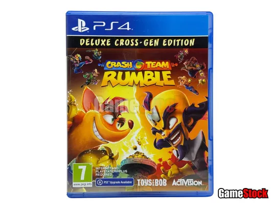 PS4 Crash Team Rumble Deluxe Edition (Требуется подписка PSN+) (Б/У, Английская версия, CUSA-32404)