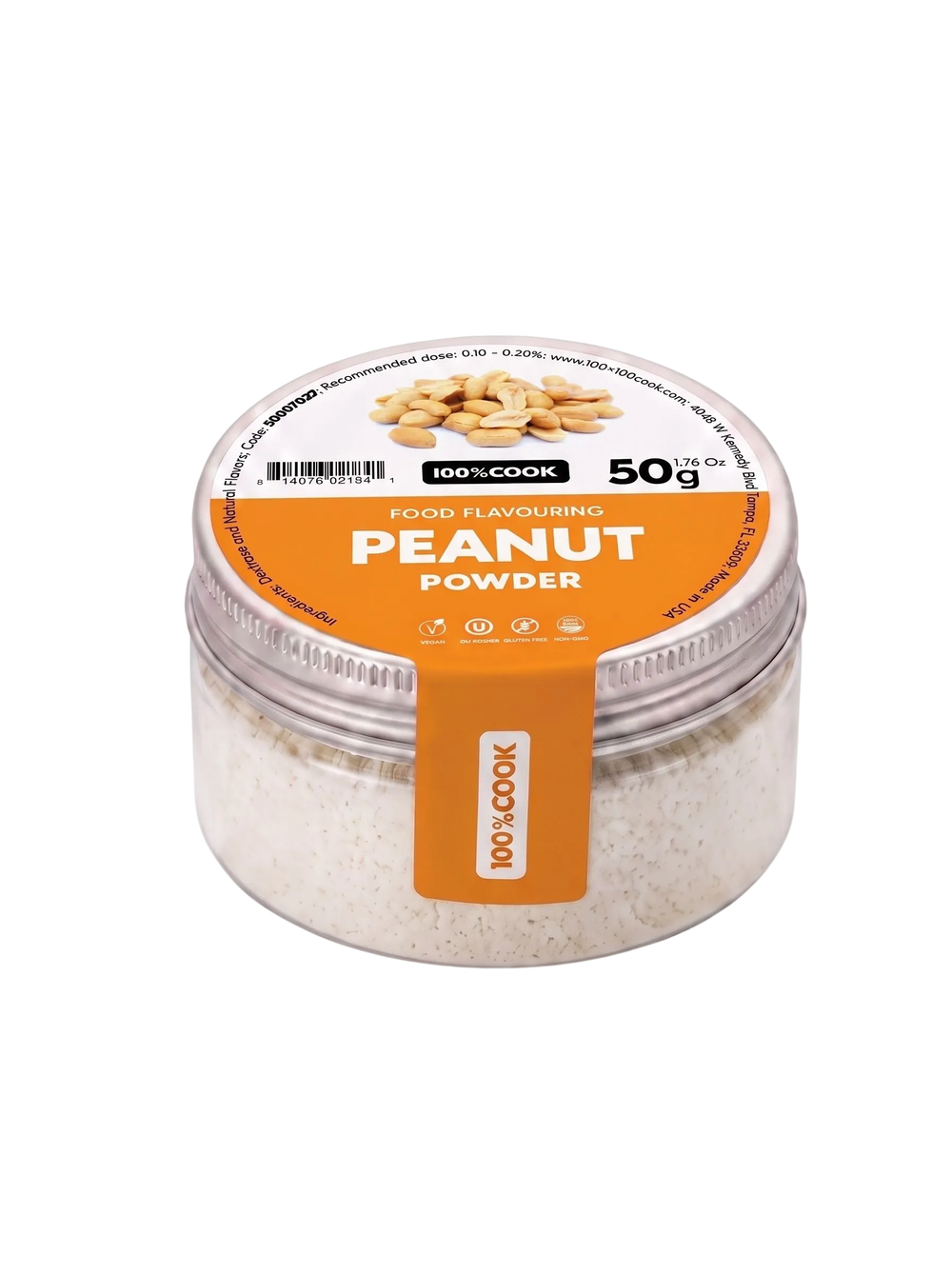 Арахис Ароматизатор пищевой порошок, 100%COOK, 50 г