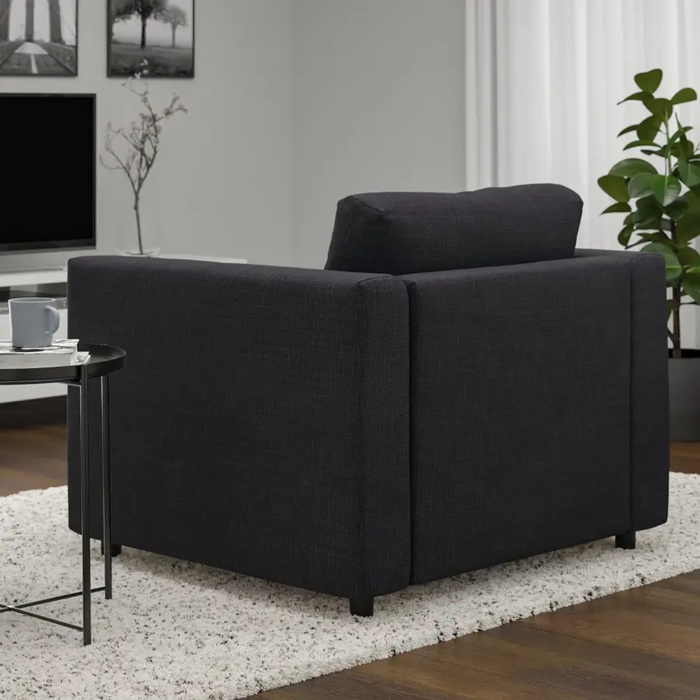 VIMLE Кресло Хилларед антрацит ИКЕА