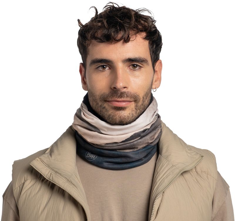 Шарф-труба Buff Polar Reversible Lise Taupe Gray Фото 3