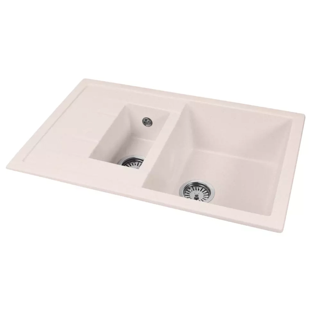 Мойка AquaGranitEx M-21K(311) светло-розовая