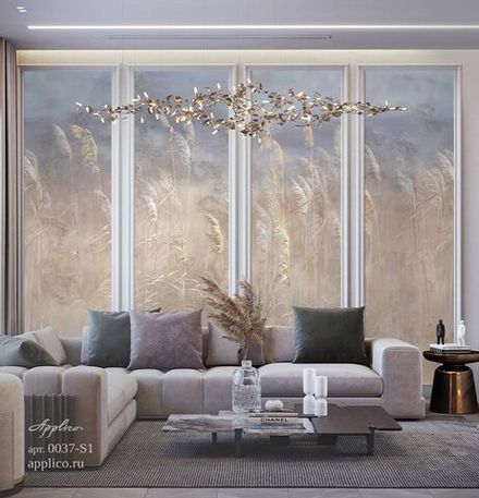 Бесшовная фреска Ардженто 0037-S1, 2,7 м (Ширина 4 м)