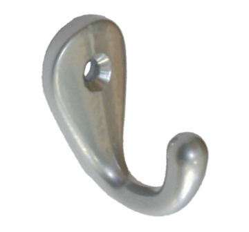 Крючок-вешалка №47 матовый хром