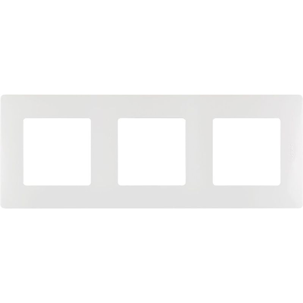 Рамка 3-м Etika бел. IEK 672503