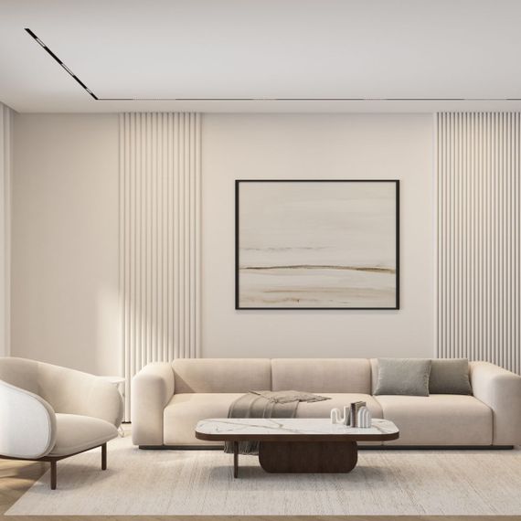 Трековый светодиодный светильник Denkirs Simple Grill DK8102-BK