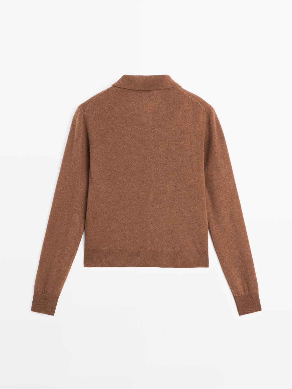 Massimo Dutti Кардиган из 100% шерсти, тоффи