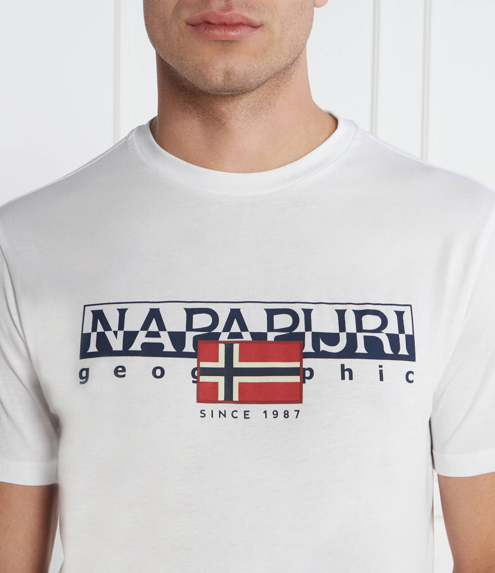 Футболка Napapijri - белый(NP0A4HTO)