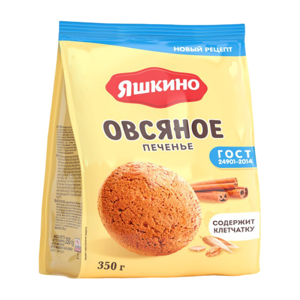 Печенье "Яшкино" овсяное 350г