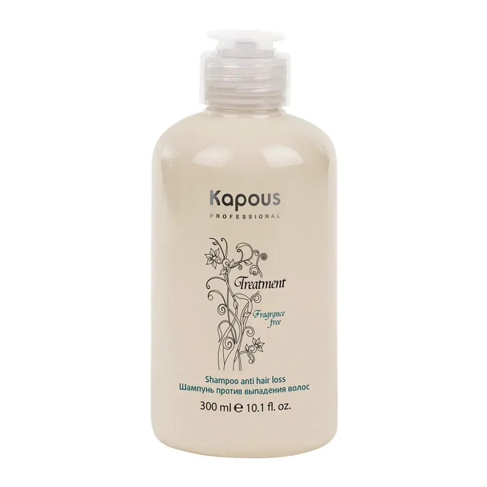 Шампунь против выпадения волос Kapous Fragrance free, 300 мл