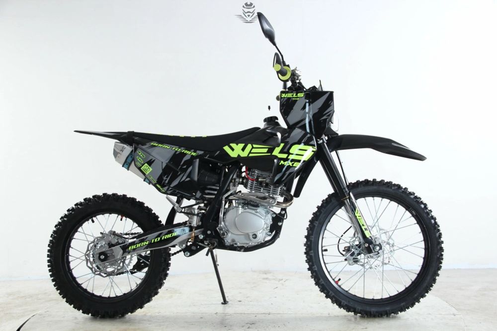 Мотоцикл Wels DB250 MX6 Enduro зеленый