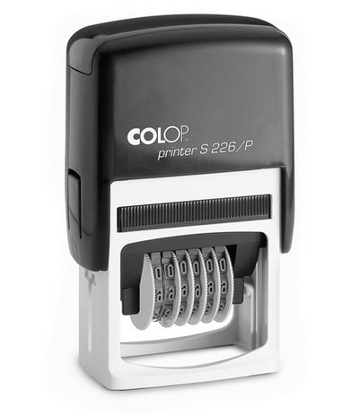 Нумератор Colop S226/P со свободным полем 45х24мм пластик