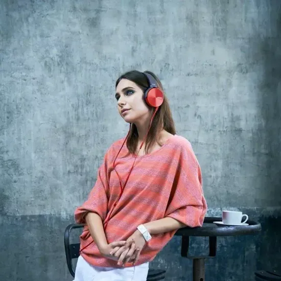 Sony MDR-XB450AP Red