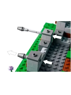 Конструктор Майнкрафт Застава Меча 451 деталь