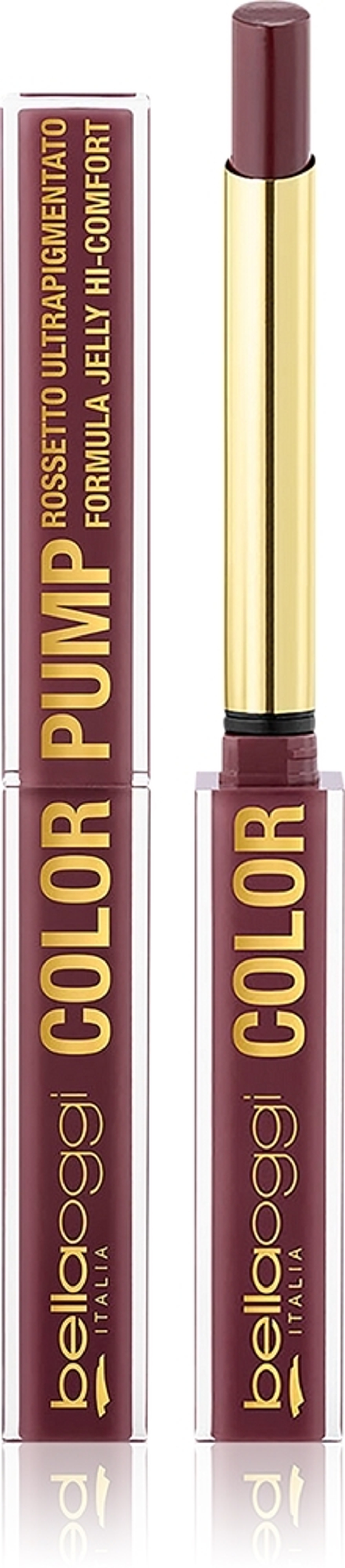 bellaoggi Color Pump Lipstick - Высокопигментированная кремовая помада, 7 g
