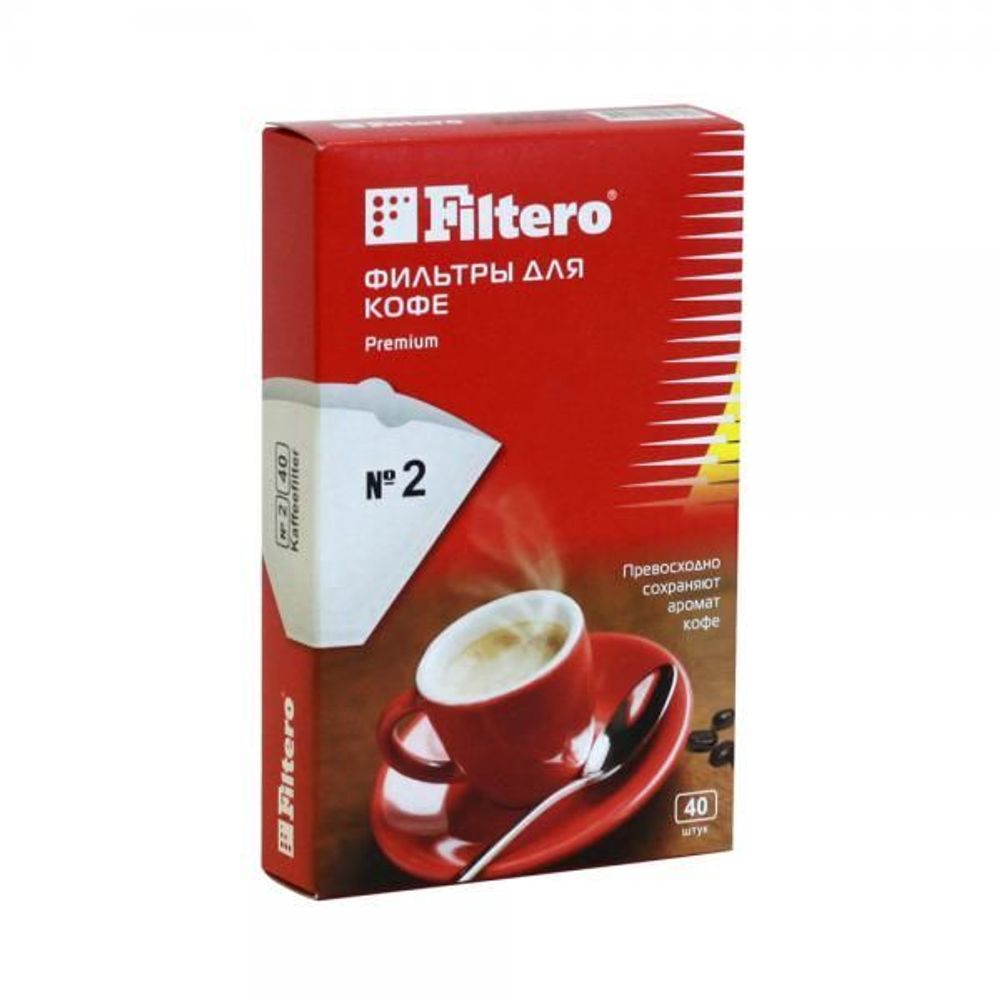 Фильтры для кофе Premium, 40 шт.