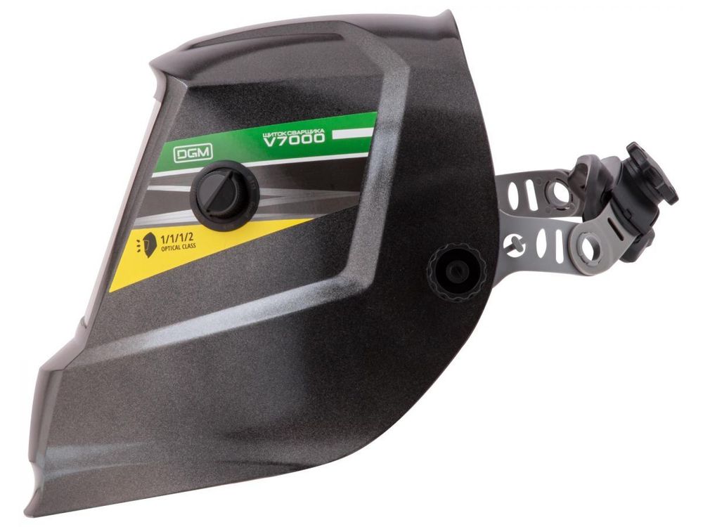 Щиток сварщика с самозатемняющимся светофильтром DGM V7000 (черный)