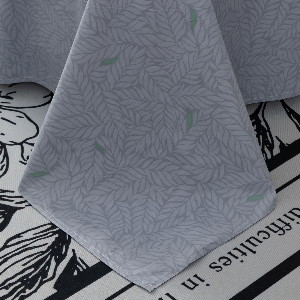 Комплект постельного белья Делюкс Сатин 100% хлопок на резинке LR500