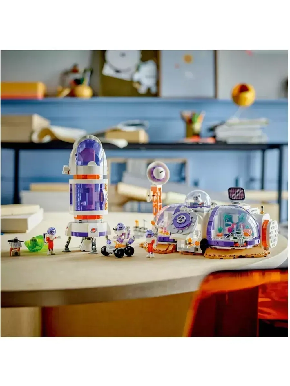 Конструктор Сити Космическая база и ракета на Марсе 981 дет