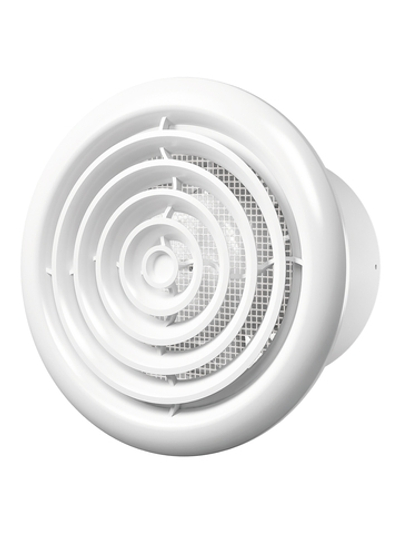 Вентилятор накладной FLOW D125 обр.клапан двигатель BB ERA