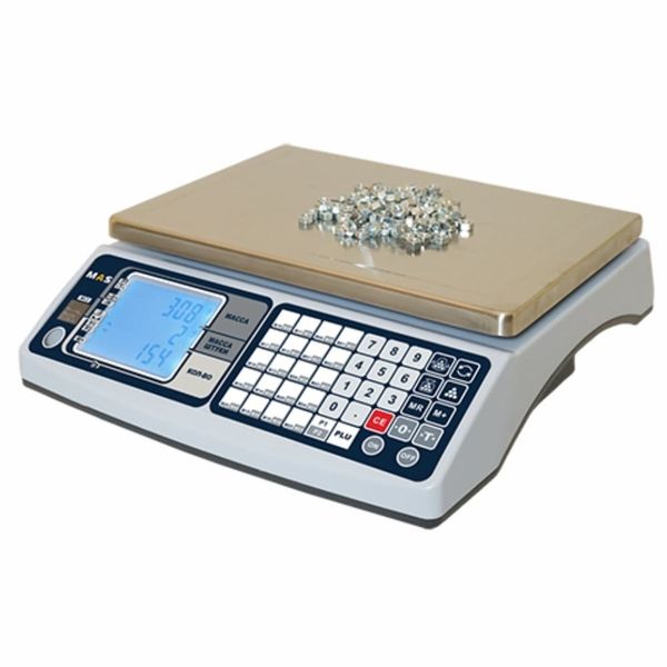 Весы счетные настольные MAS MASter MC2-10, RS232, 10кг, 2гр, 310x220, с поверкой, память на 20 товаров, без стойки