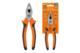 Пассатижи (плоскогубцы), с двухкомпонентными рукоятками, CR-V сталь 200 мм, серия "Алмаз"SQ1010-0203