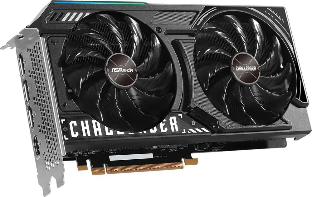 Видеокарта ASRock INTEL  ARC B570 B570 CL 10GO 10ГБ Challenger, GDDR6, OC,  Ret