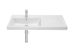 Раковина Roca The Gap Plus 100х46 высокий бортик, 1 отверстие, левая 3270MB004