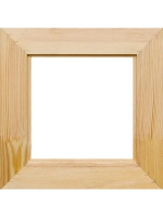 Деревянная рама 35x35 для картин на подрамнике сеч. 60x18