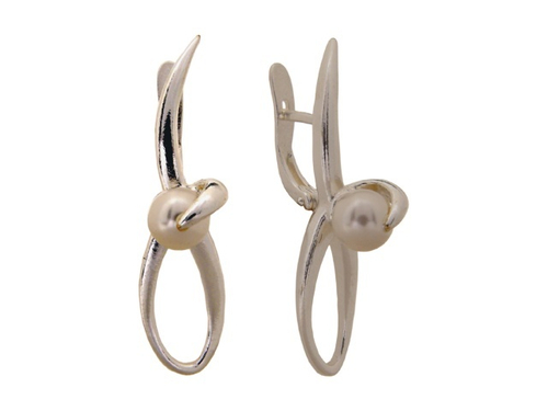 "Лиль" серьги из коллекции "Жемчужная" от Jenavi