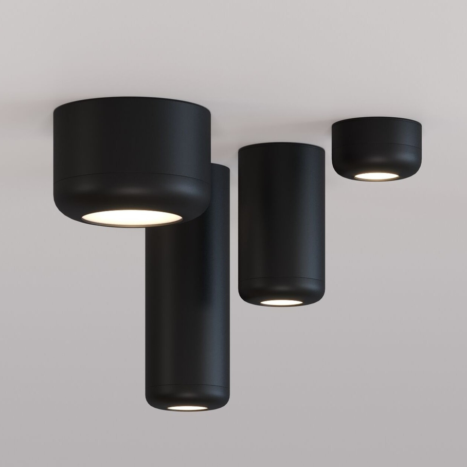 Накладные потолочные светильники