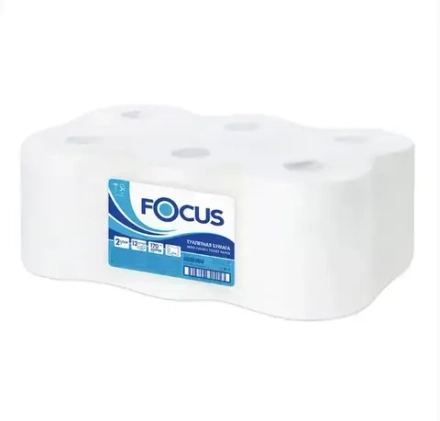 Туалетная бумага "Focus Mini Jumbo" Артикул 5036904, 170 м, 2-сл.