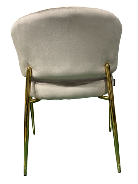 Стул обеденный Ist Casa Стелла, бежевый, глянцевое золото