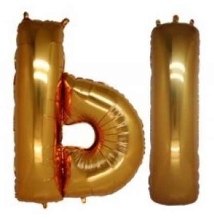 Буква "Ы" золото 102 см