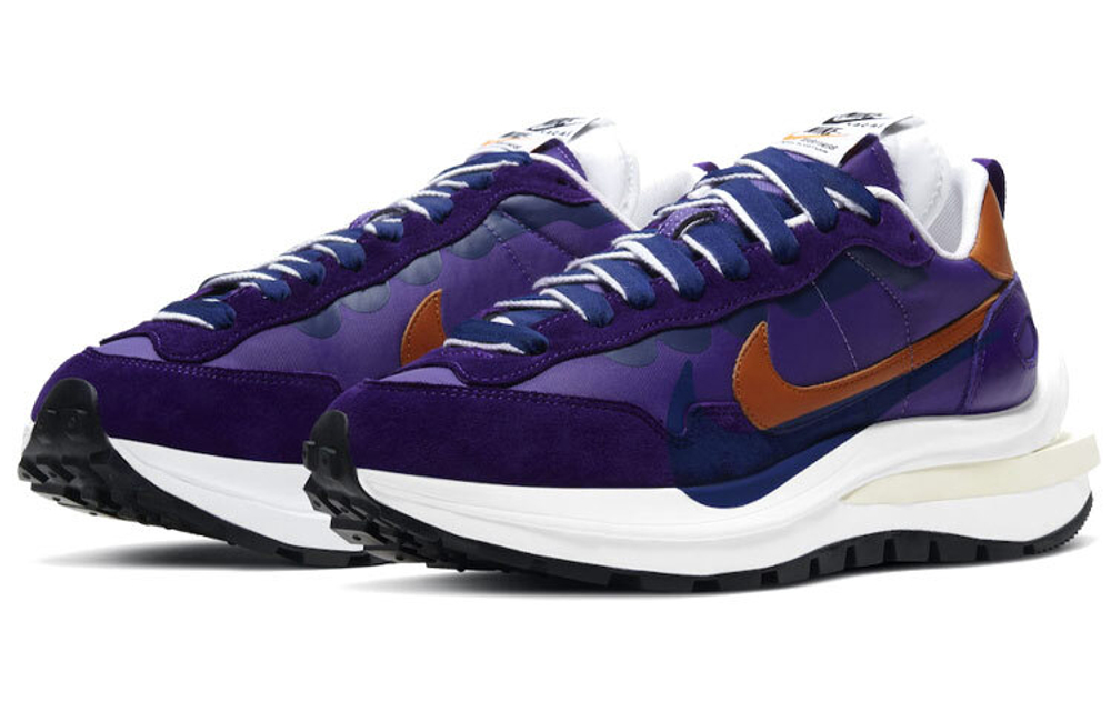 Кроссовки Sacai X Nike Vaporwaffle Dark Iris