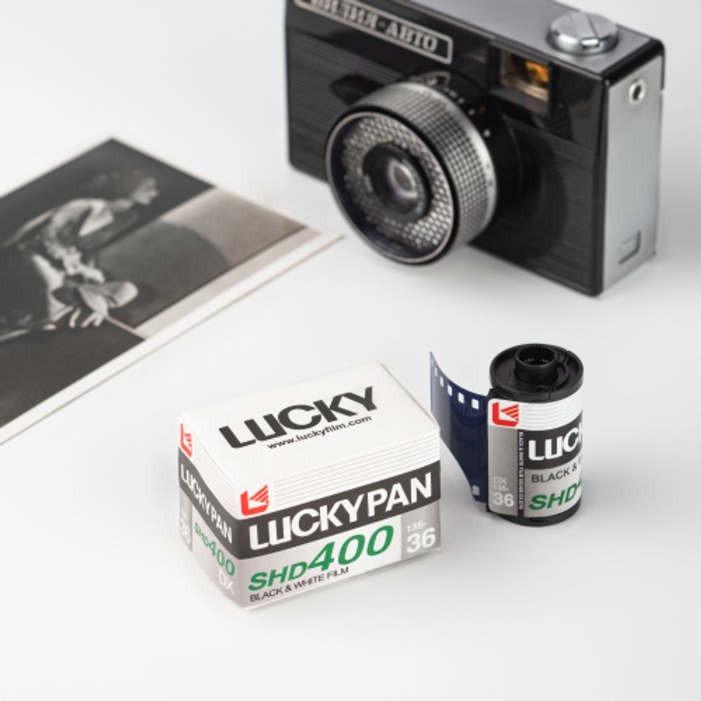 Фотопленка LUCKY FILM BW SHD400-36EXP | Lucky