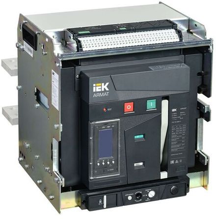 Выключатель автоматический воздушный 3п F 3200А 100кА TY выдвижн. с комплектом аксессуаров ARMAT IEK AR-ACB-3VF-100-3200A-TYCF