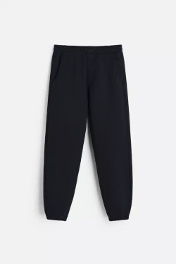 ZARA БРЮКИ-ДЖОГГЕРЫ, МОРСКОЙ ТЕМНО-СИНИЙ