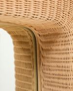 Зеркало из ротанга Zilna 58 x 120 см